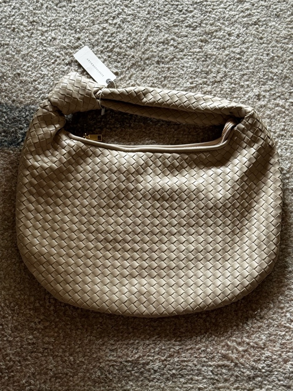 The Bridgette Satchel by Melie Bianco in Ivory - Picture 4 of 6